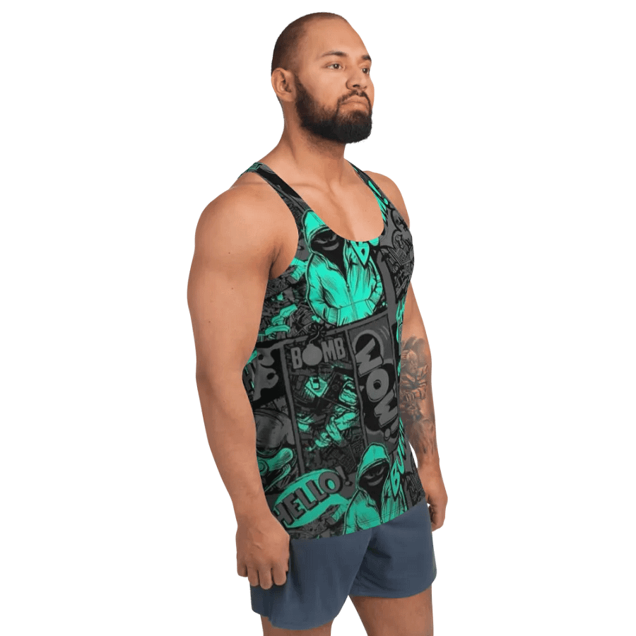 Urban Vibes Comic Tank Top product image (12)