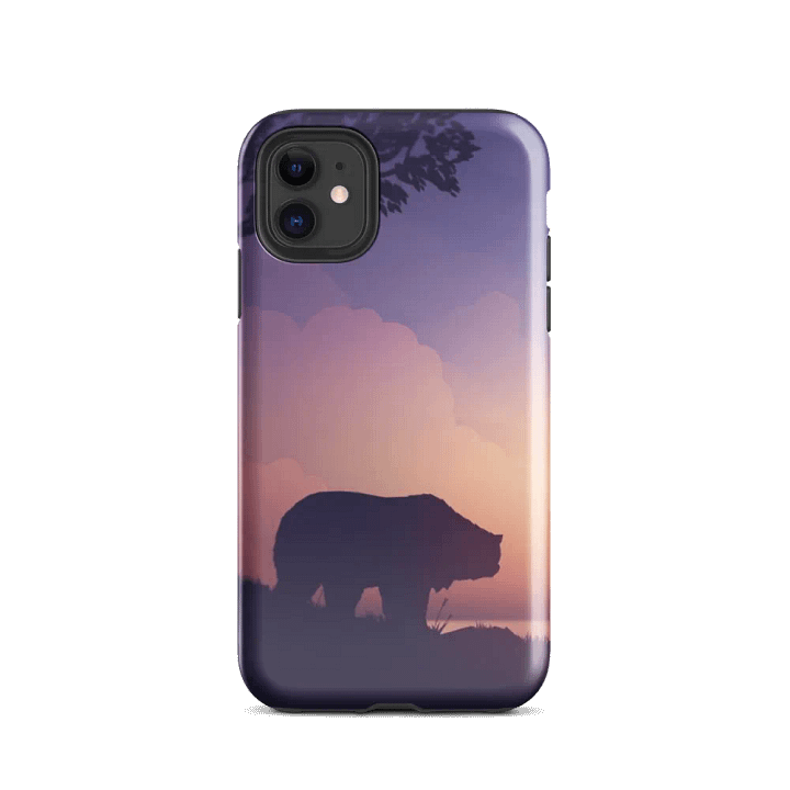 Sunset Bear Tough Case for iPhone product image (24)