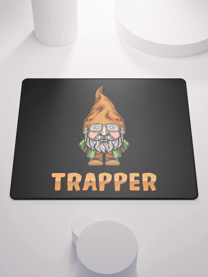 Trapper Logo Gaming Mouse Pad - Dark Background product image (1)