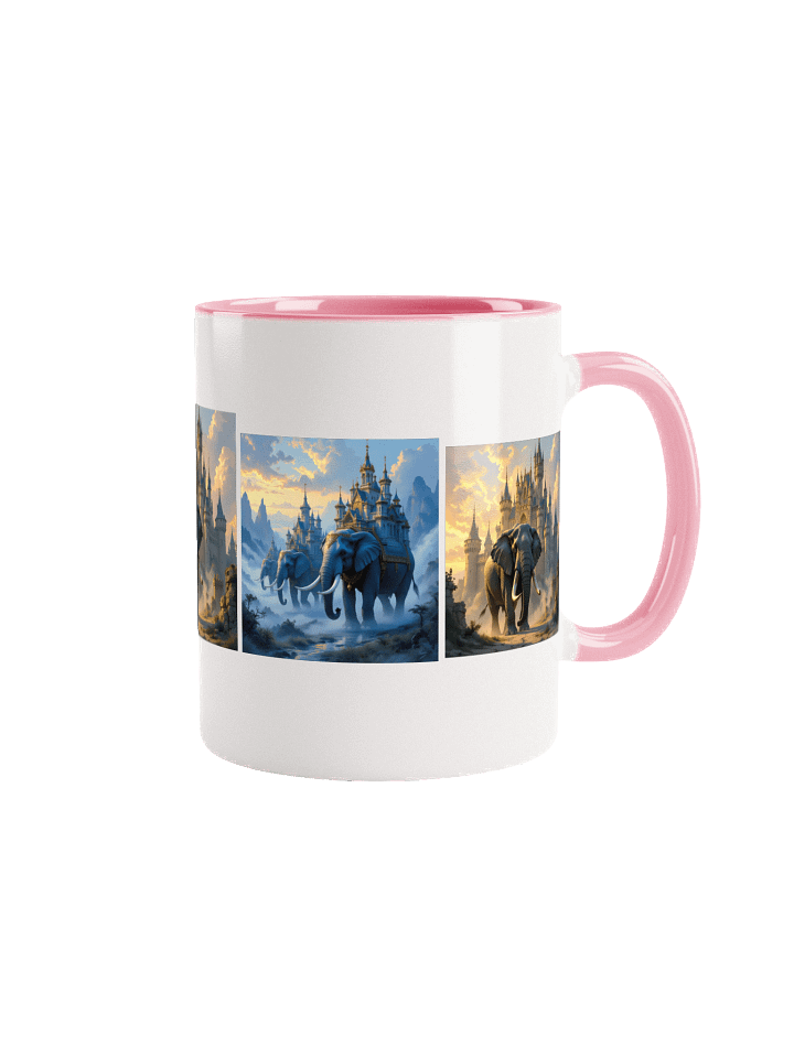 Majestic Elephants Castle Mug product image (1)