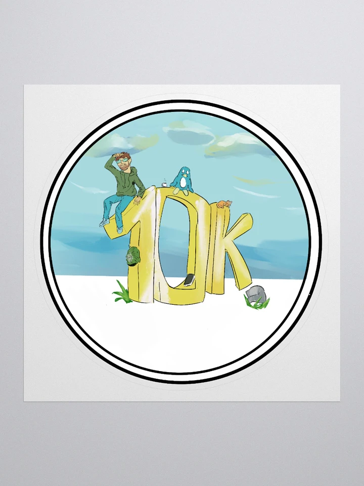10 Thousand Subscriber Sticker product image (3)