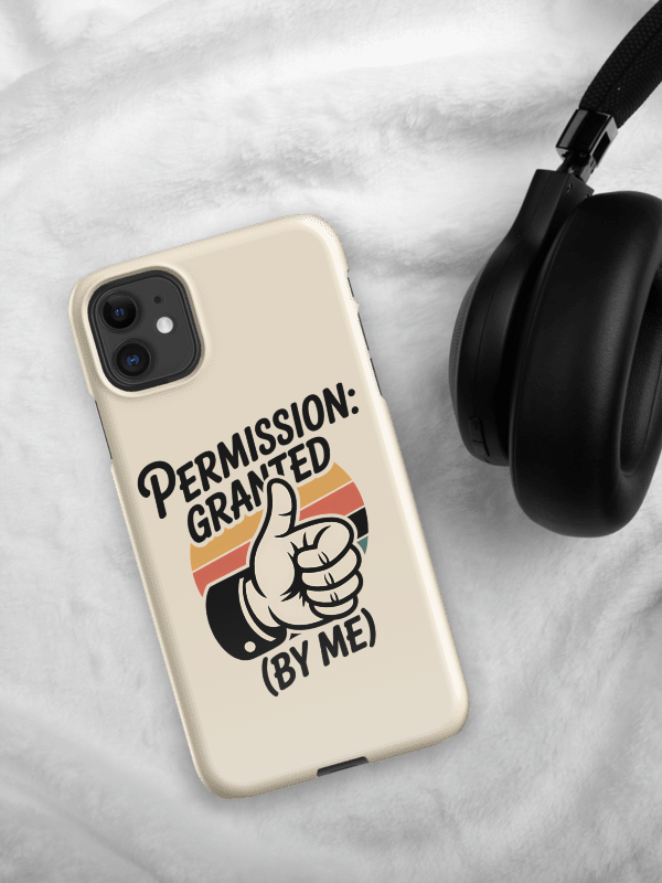 Premission Granted by Me Manifestor iPhone Case product image (24)