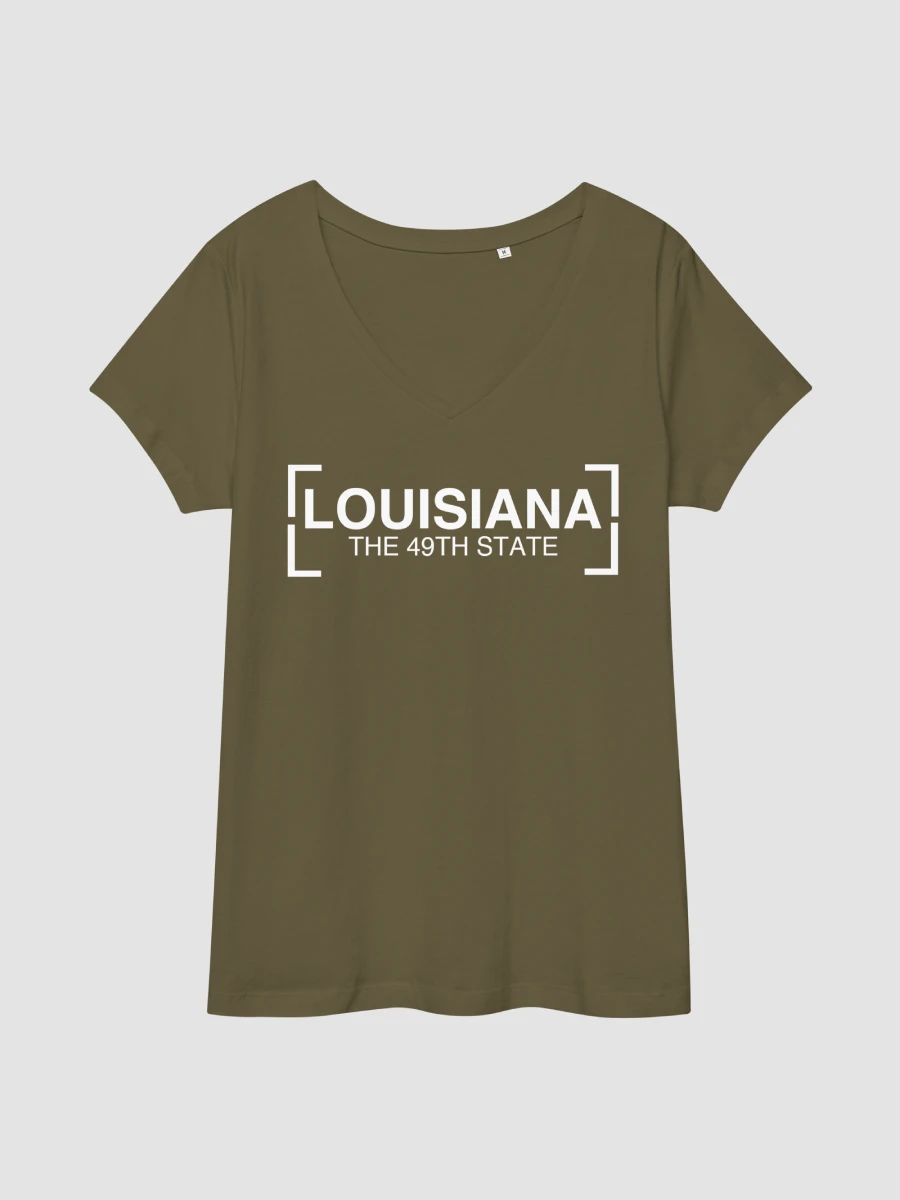 Louisiana: The 49th State (Women's Fitted V-Neck) product image (5)
