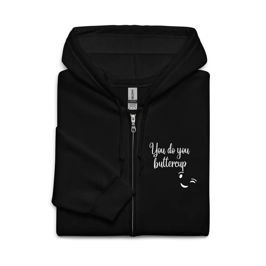 Sassy Buttercup Zipped Hoodie product image (8)
