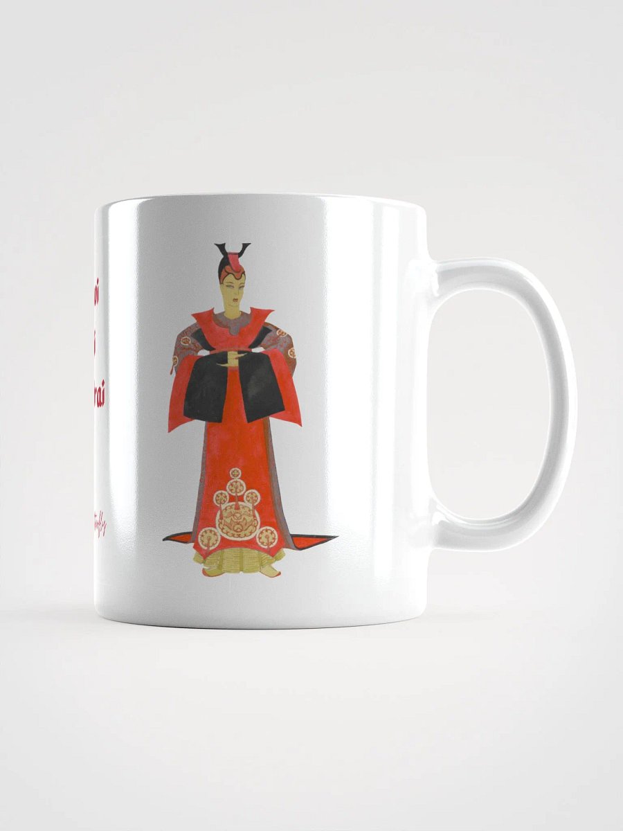 Madame Butterfly, white gloss coffee mug product image (2)