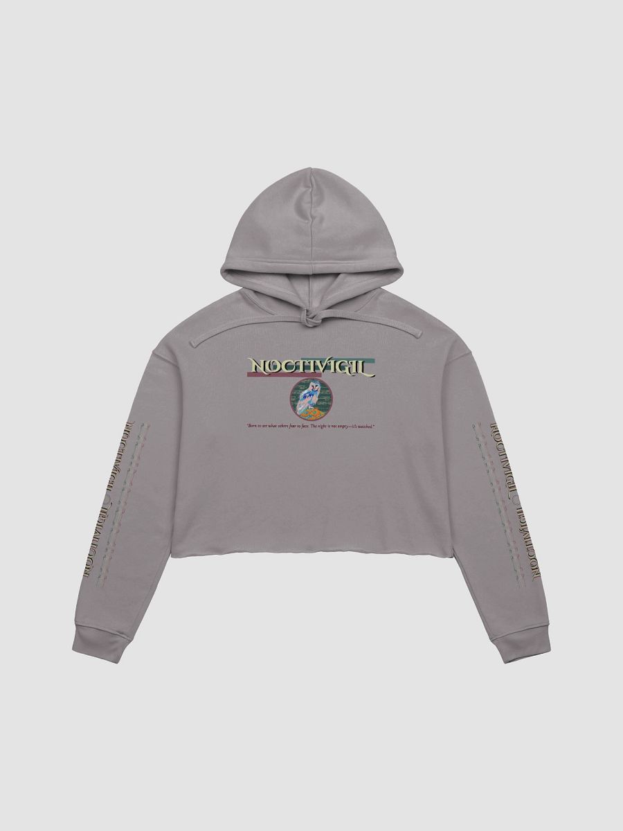 NOCTIVIGIL Bella+Canvas Fleece Crop Hoodie product image (1)