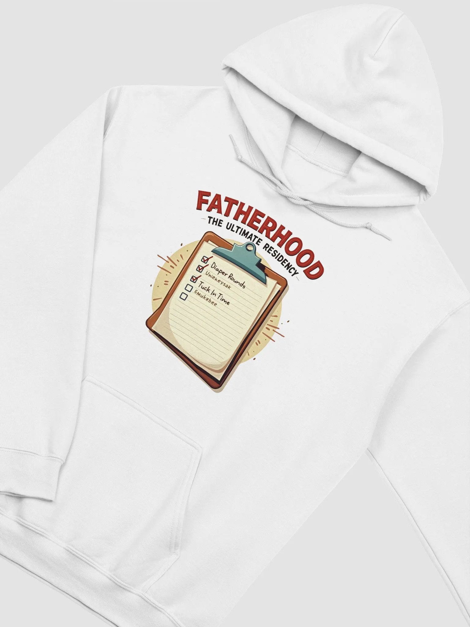 Fatherhood Checklist Classic Hoodie product image (33)
