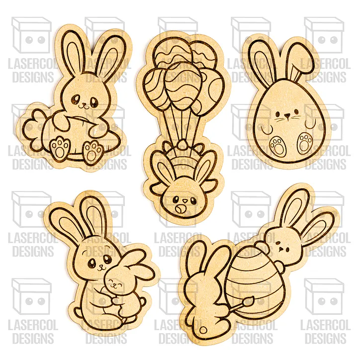 Easter Cutouts/Paint Kit Set 7 & Set 8 - Laser Cut Files product image (2)