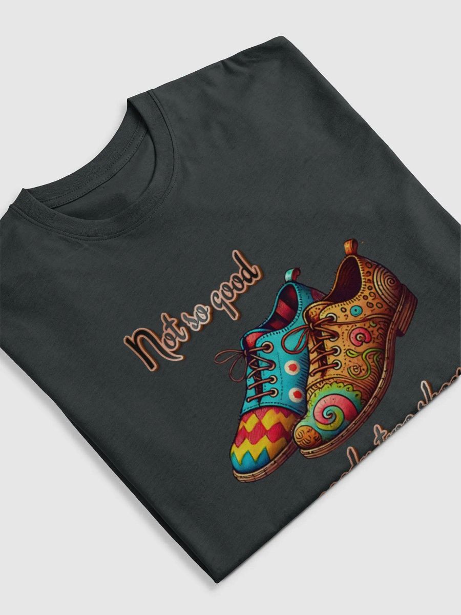 Retro Mismatched Sneakers - 'Not So Good, Goody Two Shoes' Graphic Tee product image (7)