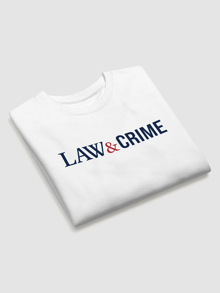 Law & Crime Sweatshirt - White product image (2)