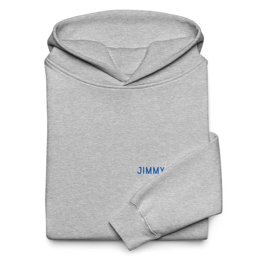 OKLOVEUBYE HOODIE (GREY + BLUE) product image (6)