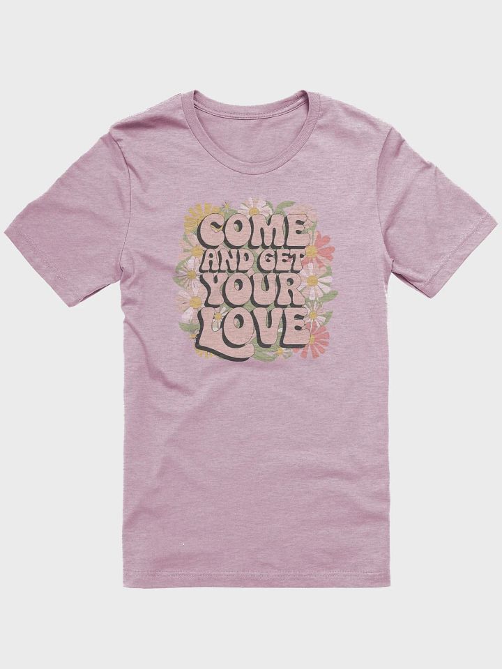 Psychedelic Love Floral T-Shirt product image (5)