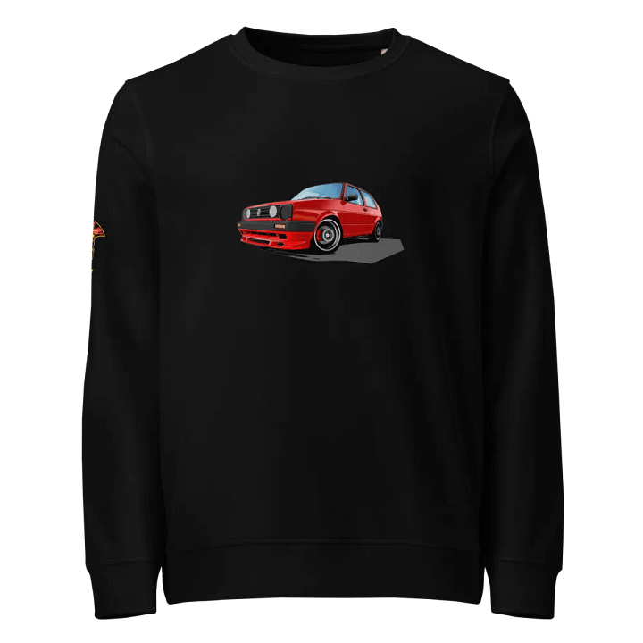 Golf Gti Car Ilustration Sweatshirt product image (1)