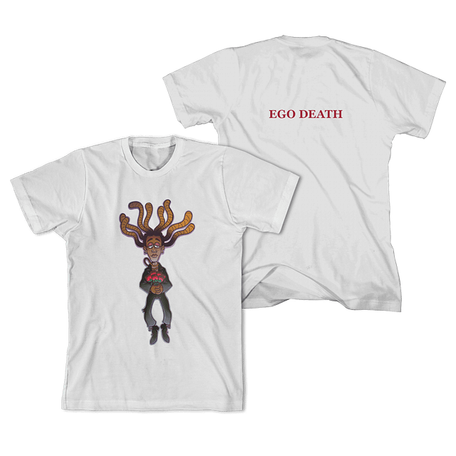 Ego Death White T-shirt product image (1)