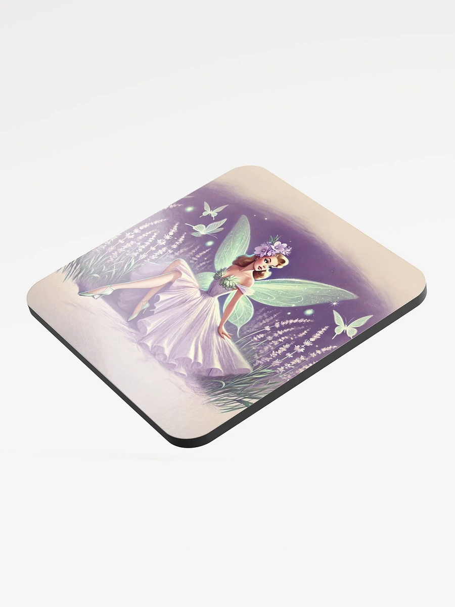 Lavender Fairy Magical Cork Coaster product image (3)