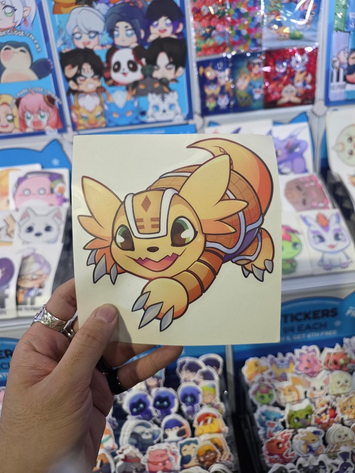 Armadillomon - Large Sticker product image (1)
