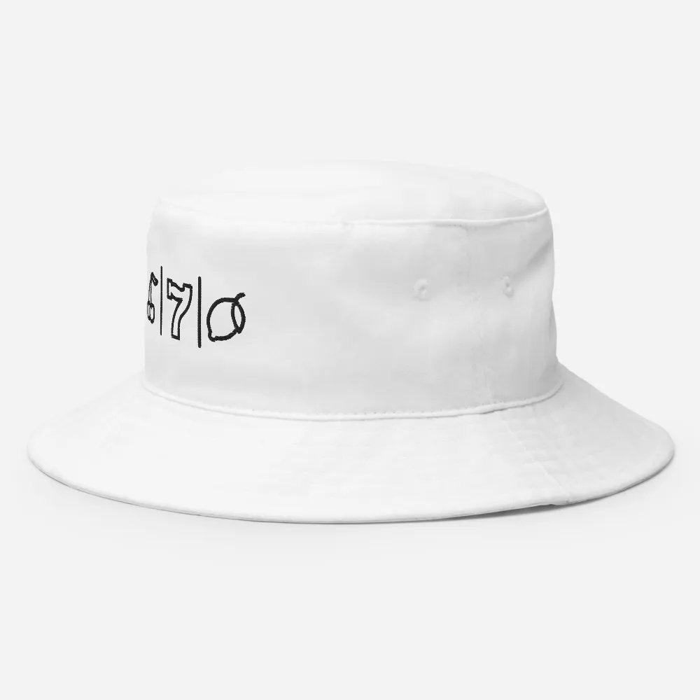 Cdog Spins Bucket Hat White product image (10)