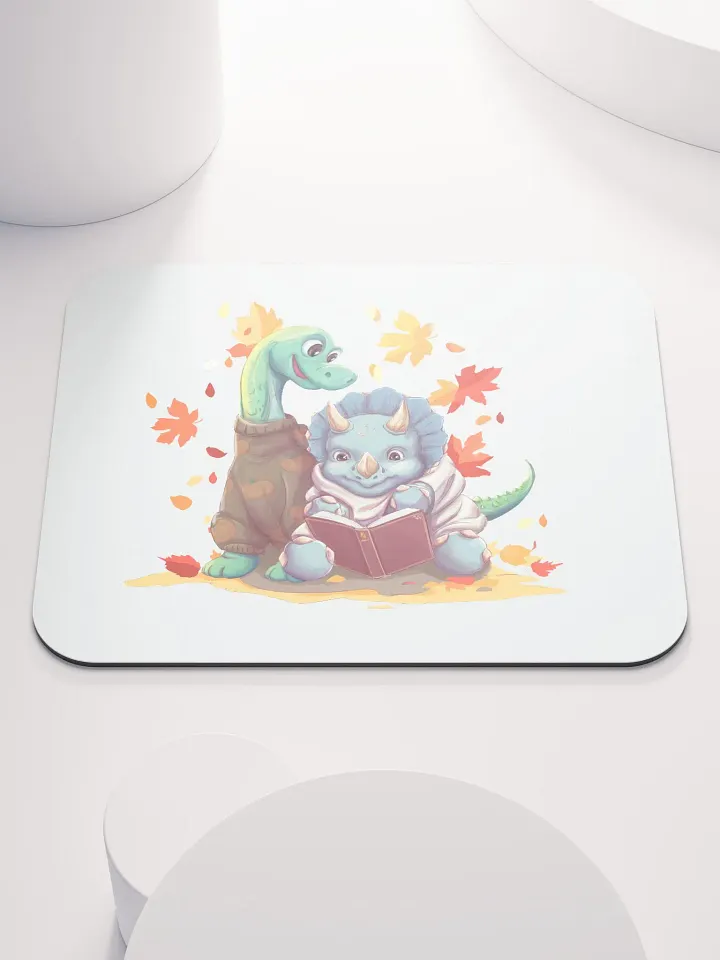 Fall Dino Mouse Pad product image (1)