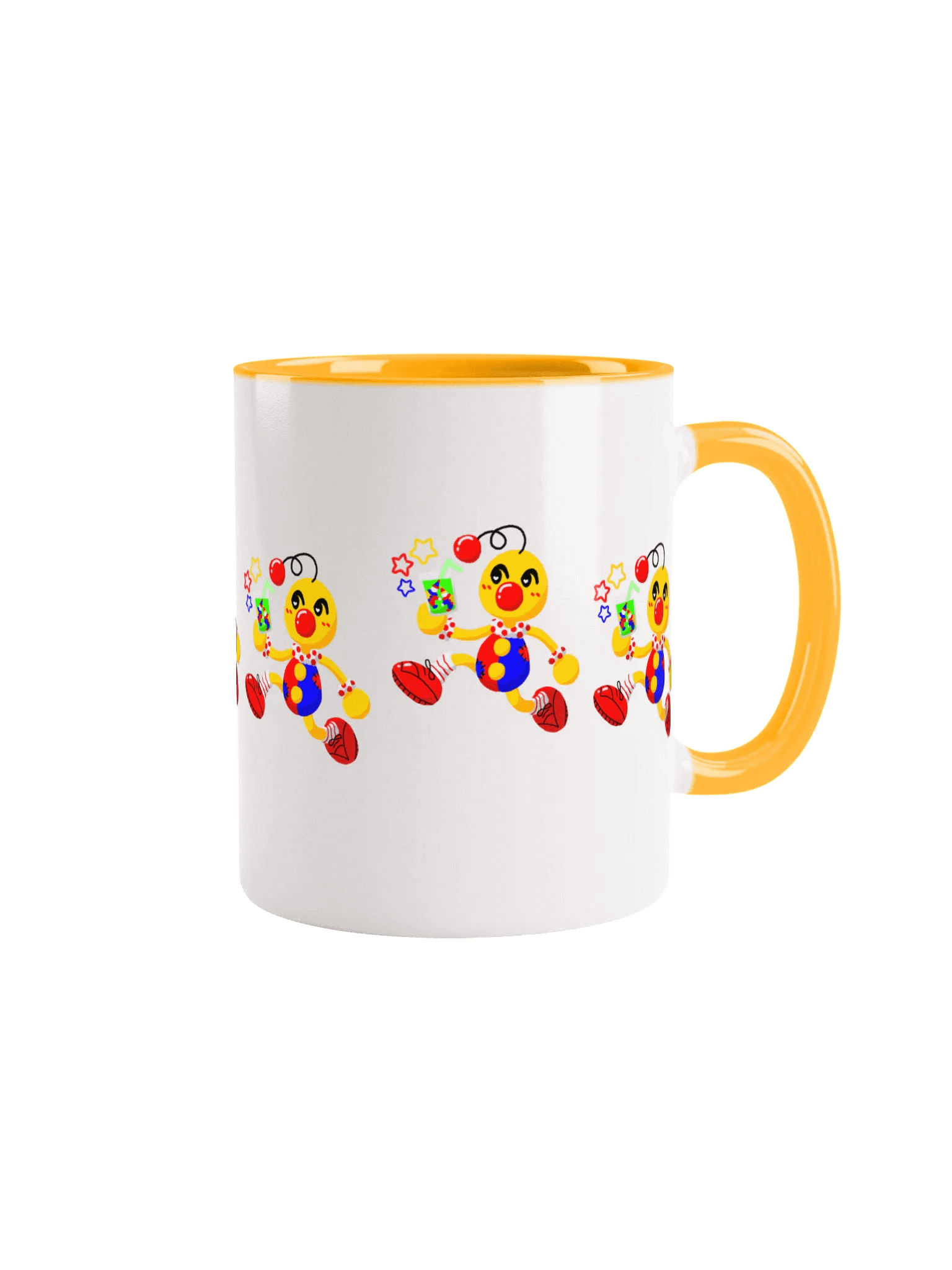 Boyoyoing Repeating Dash Hearts Ceramic Mug product image (6)
