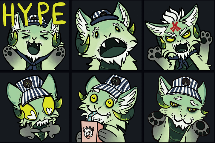 Flat Emote (6-Pack) product image (1)