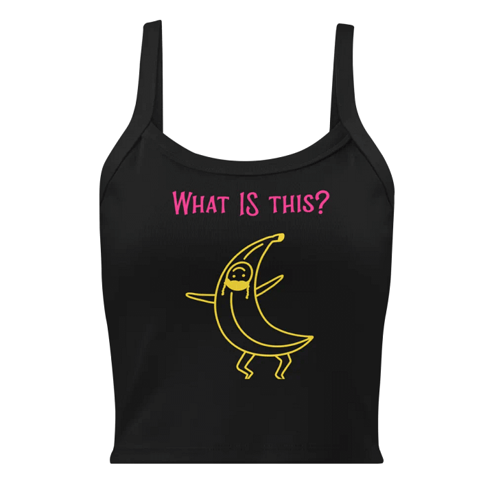 What Is This? ribbed tank top product image (1)