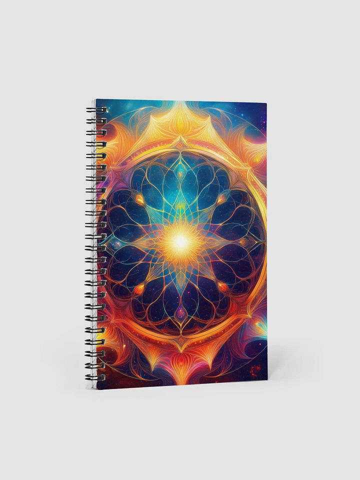 Spiral Notebook bright cosmos product image (1)