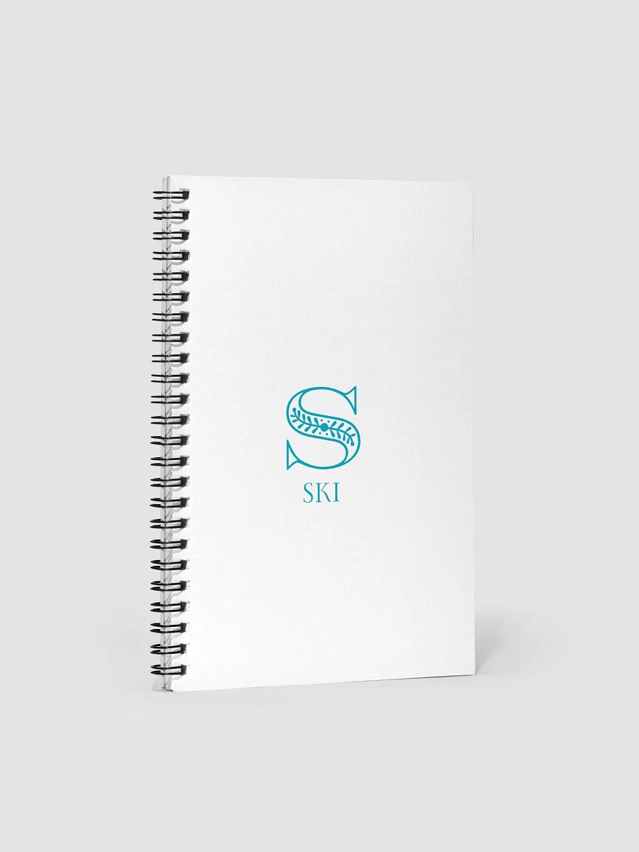 SKI Spiral Notebook product image (1)