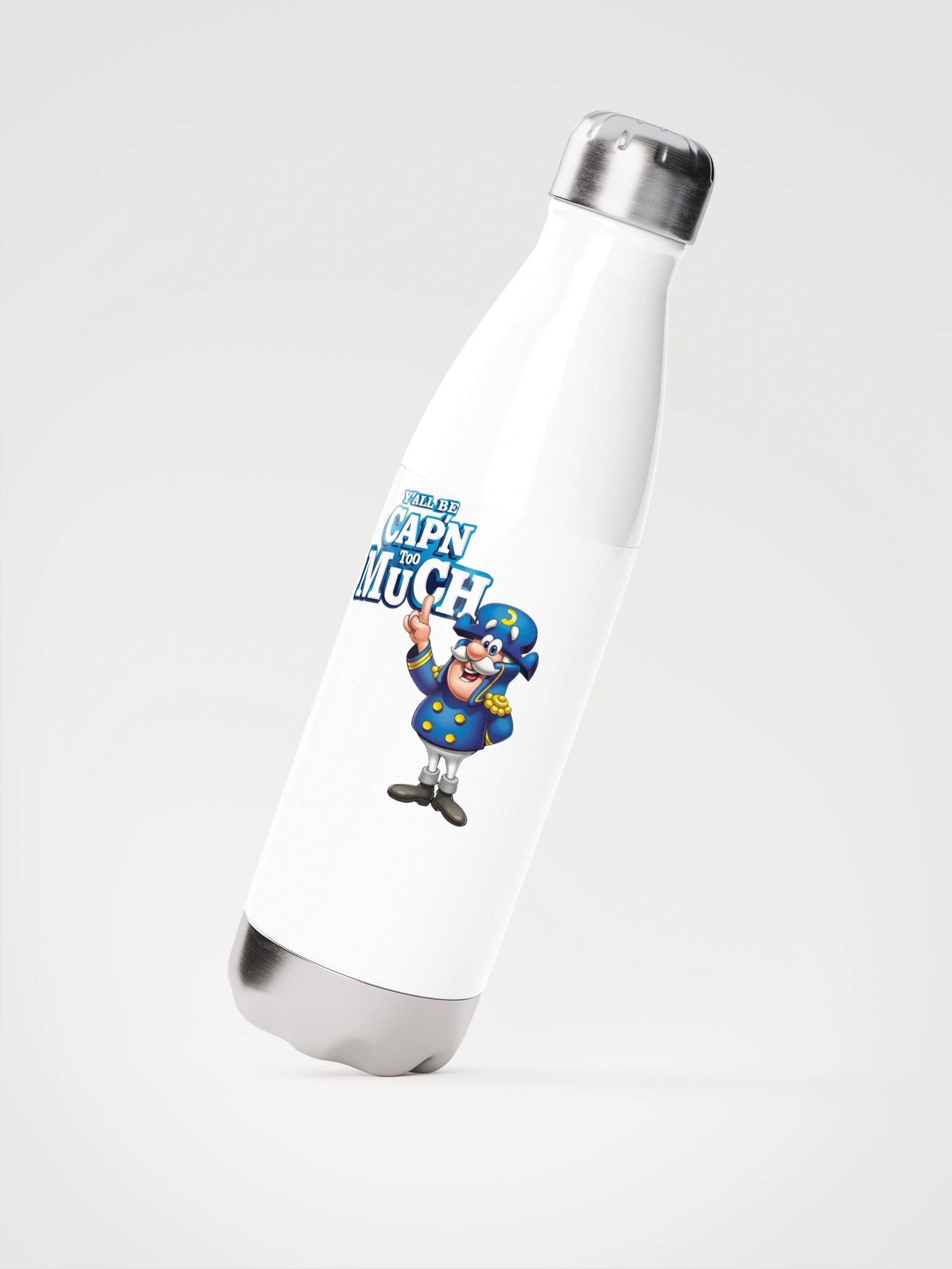 Cap'n Too Much Stainless Steel Water Bottle product image (2)