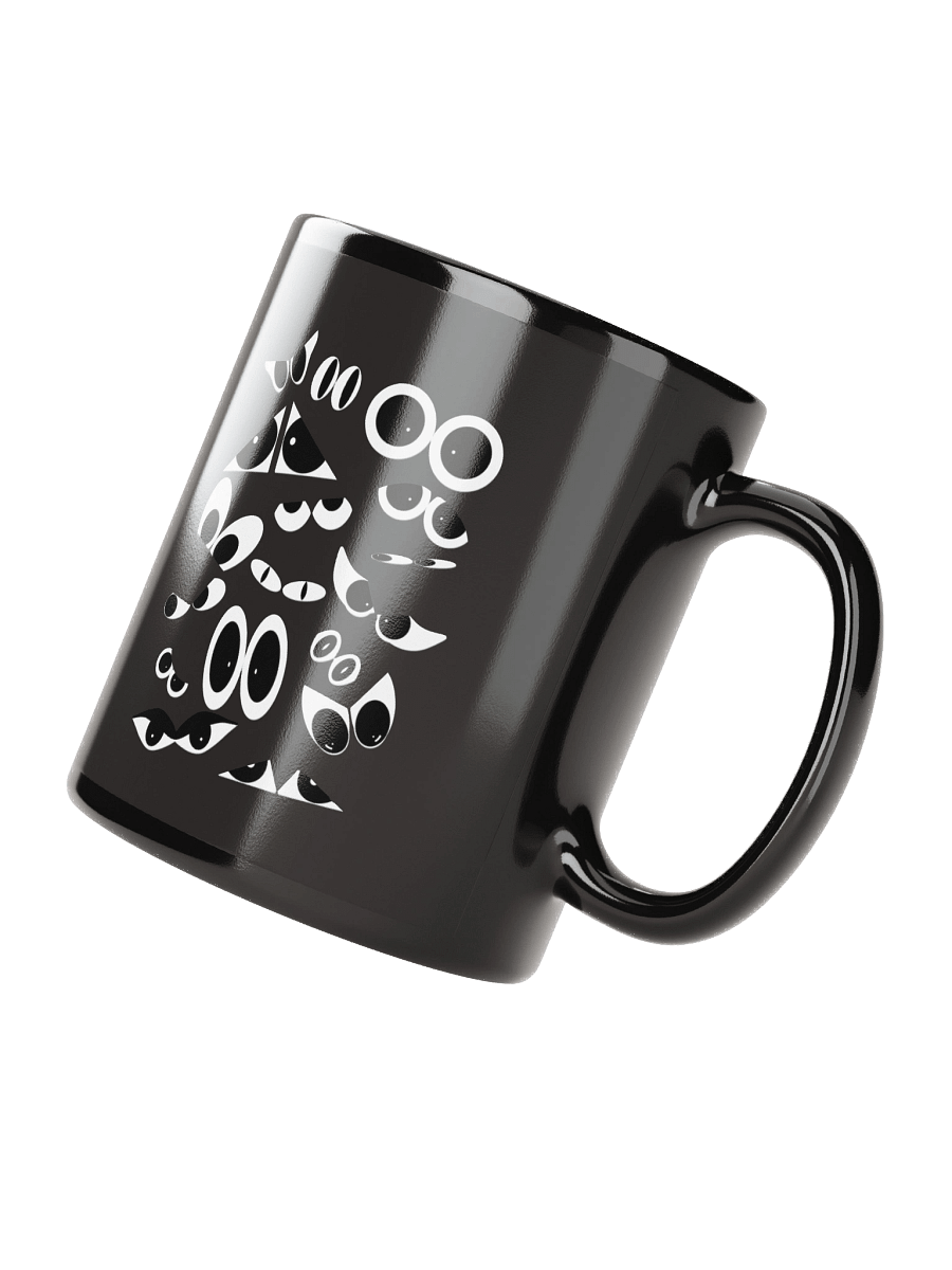 Watchers Gaze – Cartoon Eyes Halloween - Ceramic Mug product image (3)