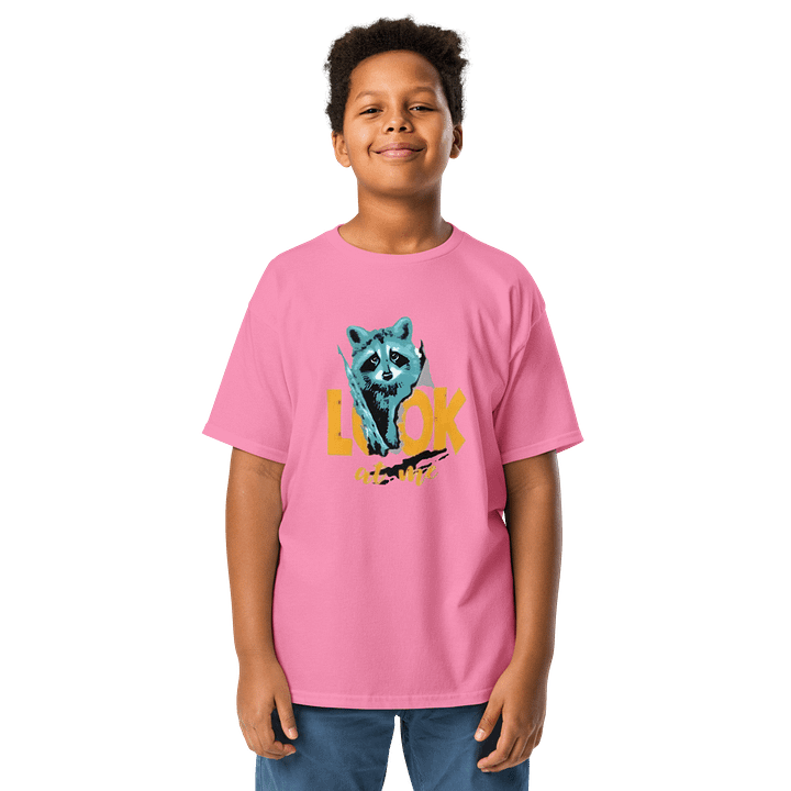 Kids T-Shirt Racoon Printed product image (1)