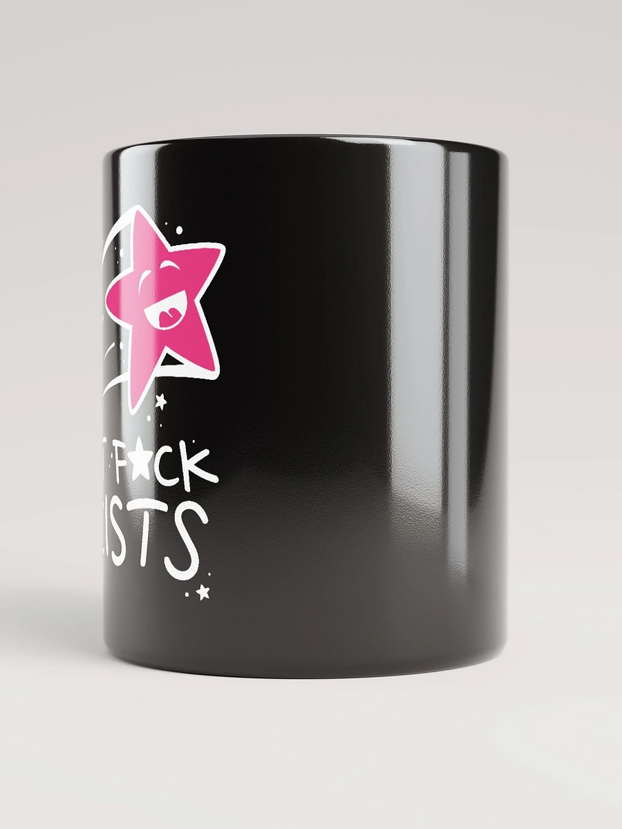 Don't F*CK Racists Mug - Pink product image (3)