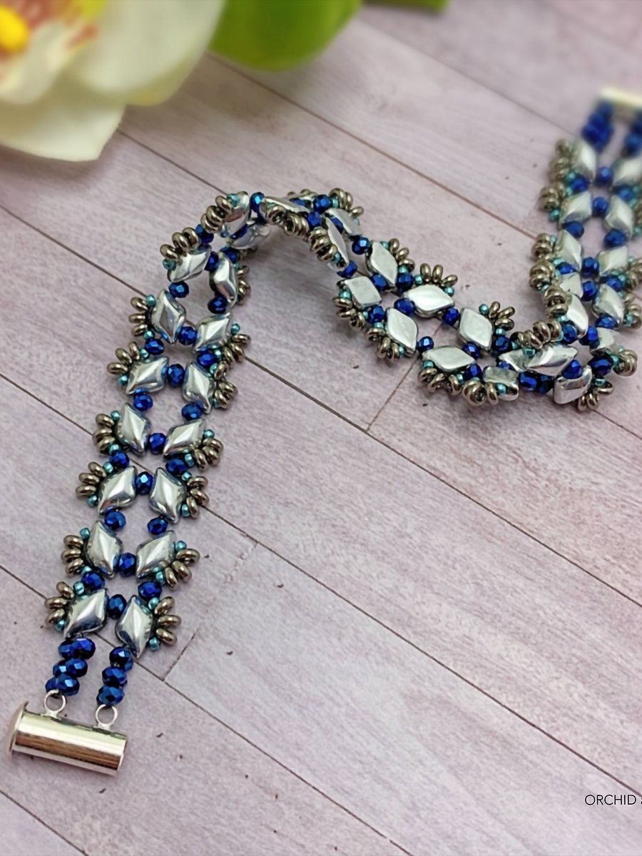 Beading Pattern – Starlight GemDuo Beaded Bracelet product image (7)
