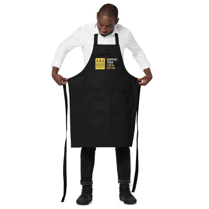 "Support Your Local Artist" Apron product image (2)