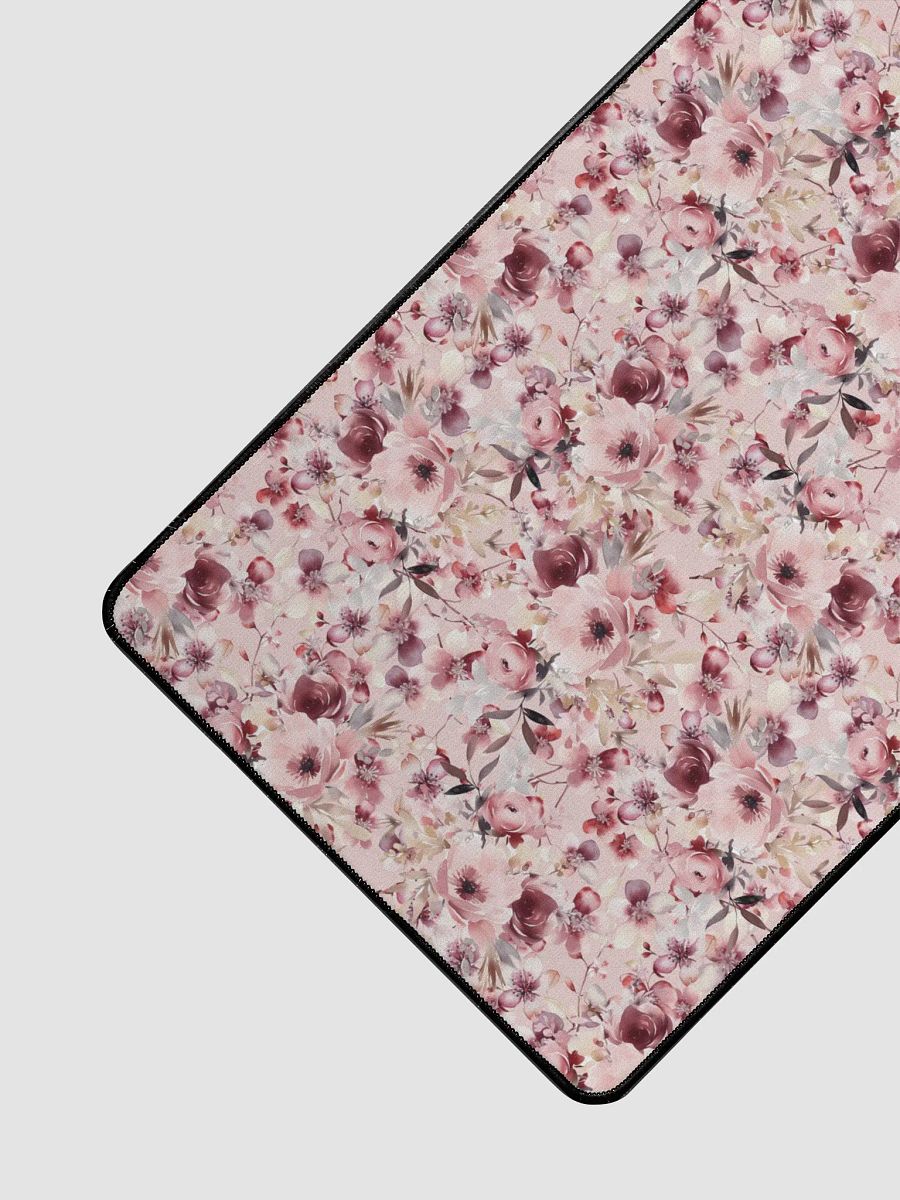 Pink Roses Garden Desk Mat product image (3)