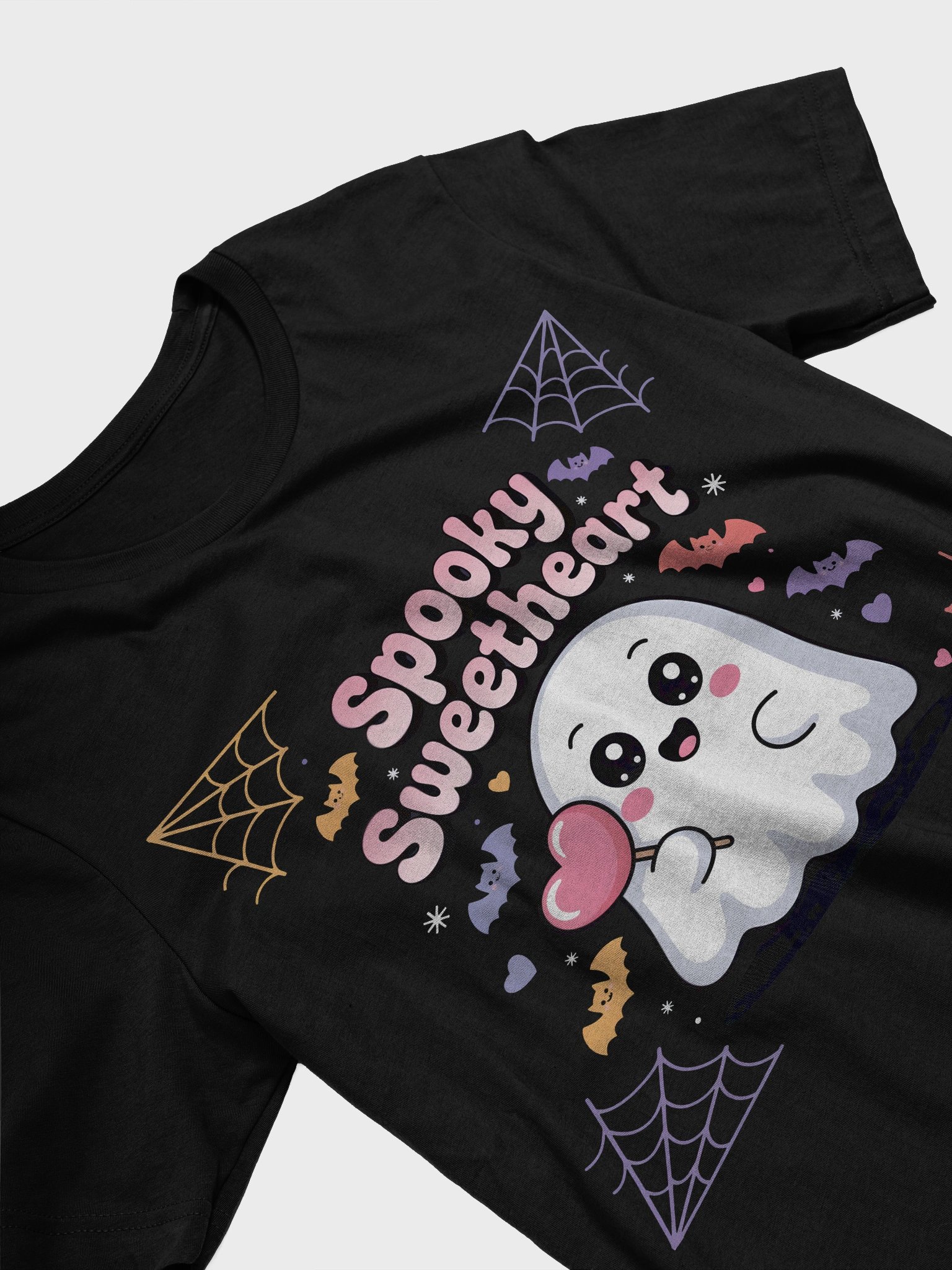 Spooky Sweetheart Ghost T-Shirt product image (3)