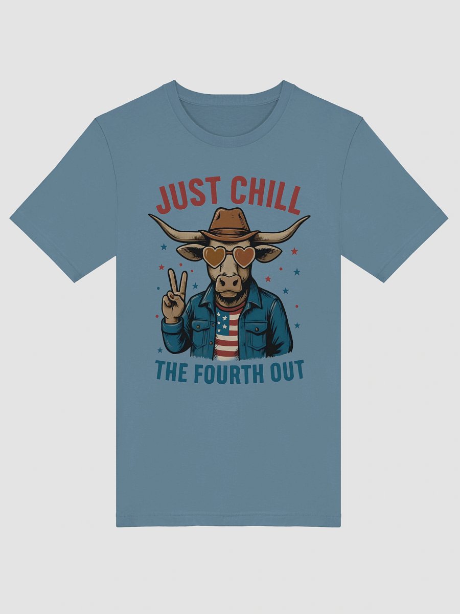 Fourth of July Longhorn Tee product image (5)