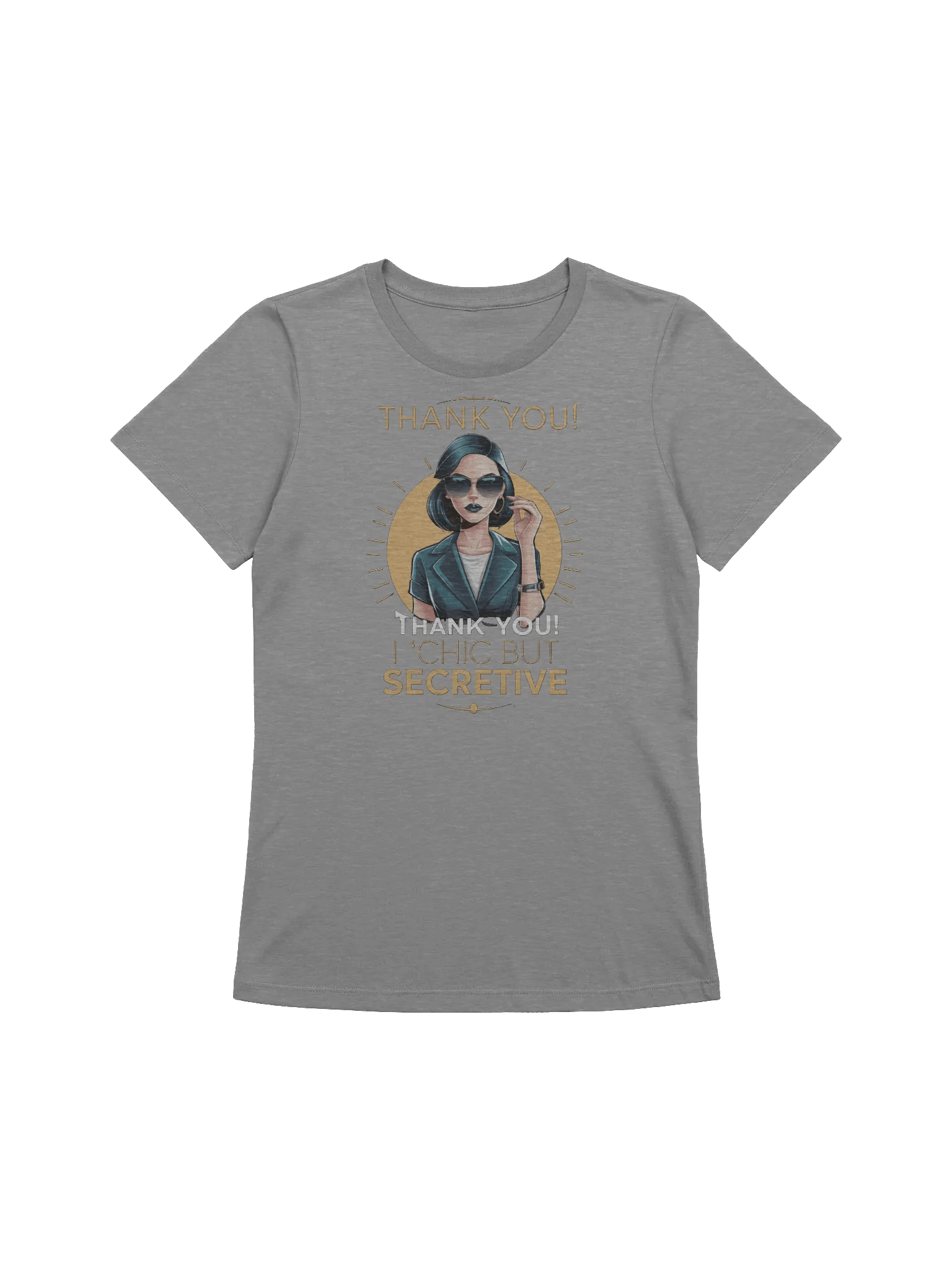 Chic but Secretive Women's Relaxed-fit Tee product image (3)