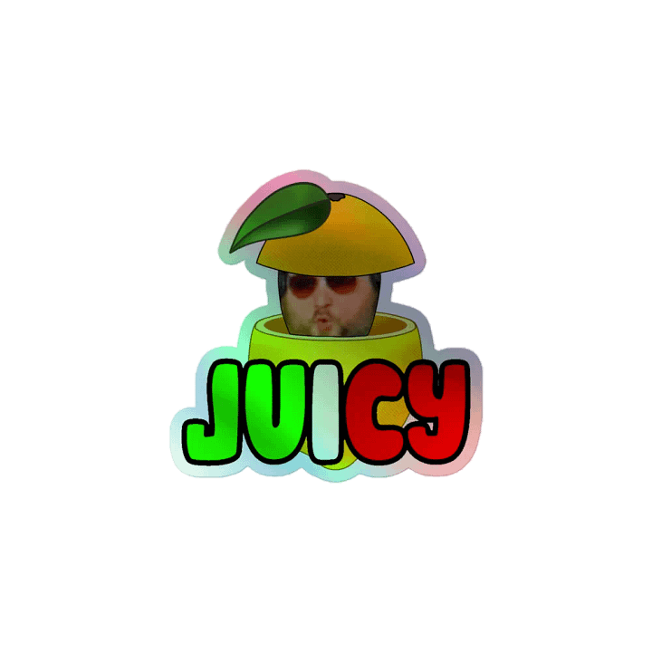 Juicy Holographic Sticker product image (1)