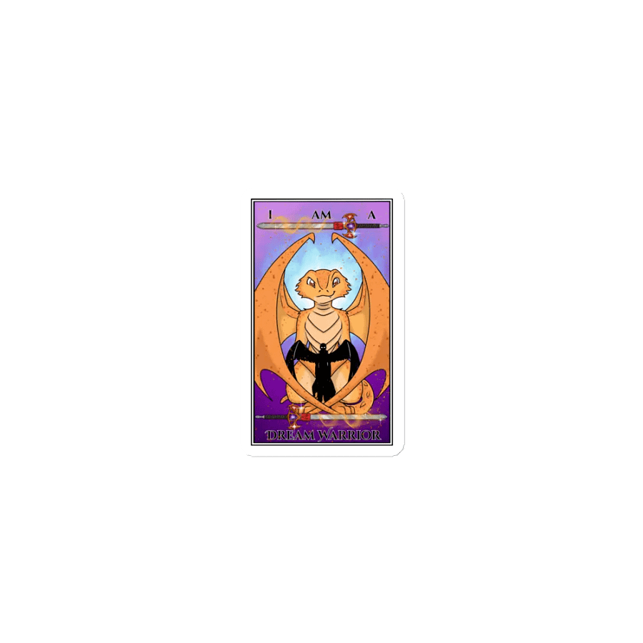Day of the Dragon Tarot Card Magnet product image (1)