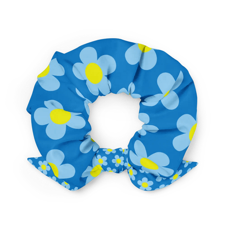 Dark Forget-Me-Not Scrunchie product image (2)