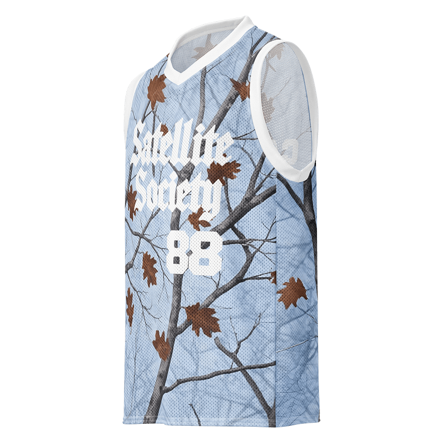 Satellite Society Carolina Camo Basketball Jersey (Blue Sky) product image (1)