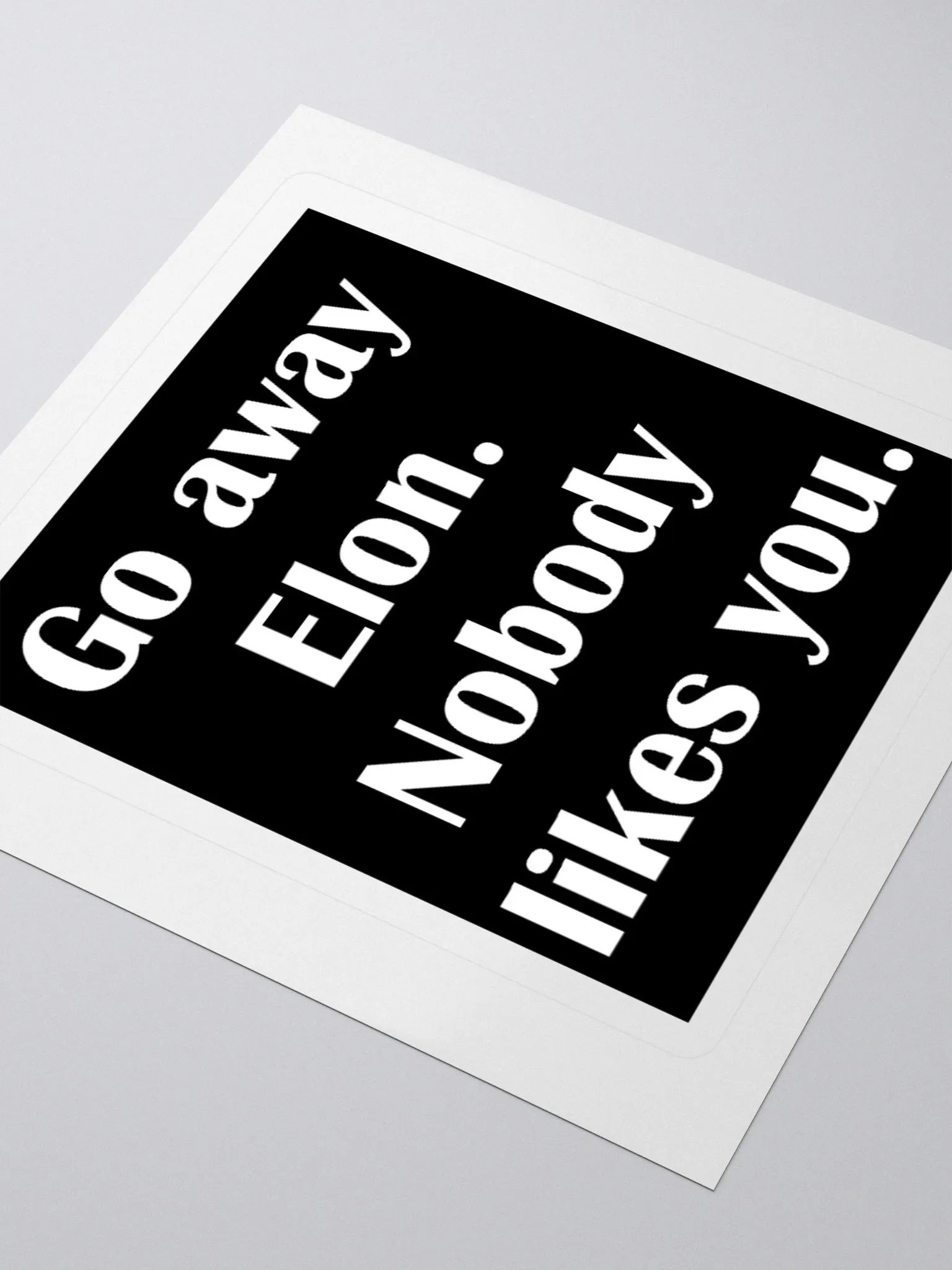 Go Away Elon Sticker product image (7)