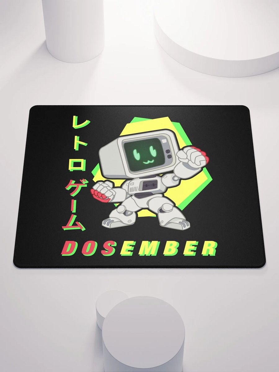 Dosember 2024 Mouse Pad CGA (green-yello-red) product image (1)