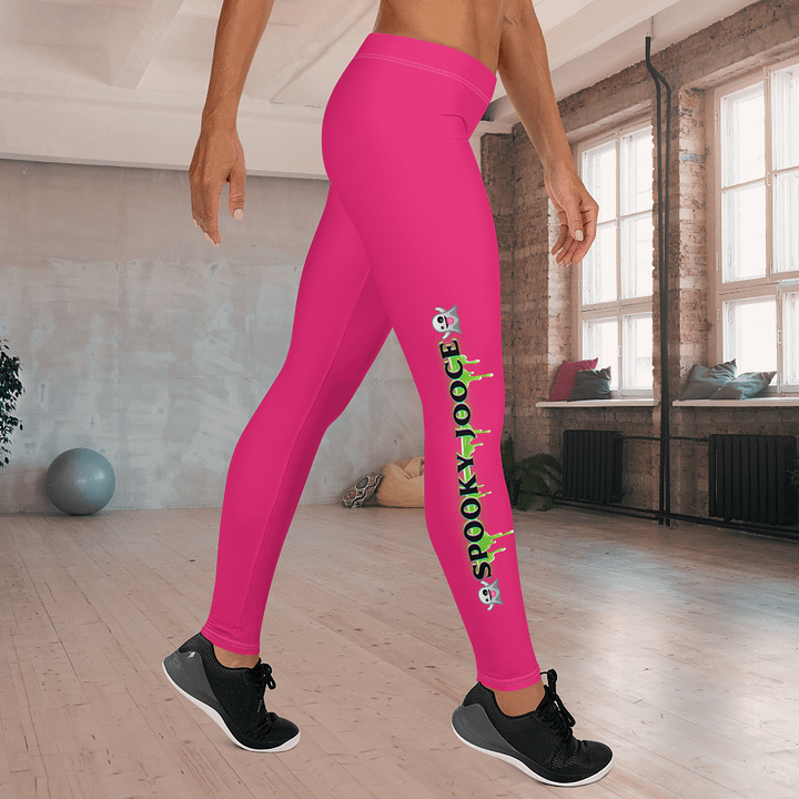 SPOOKY JOOCE Leggingz - Hot Pink product image (1)