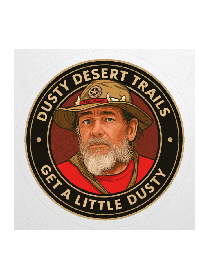 Dusty Desert Trails Sticker product image (1)
