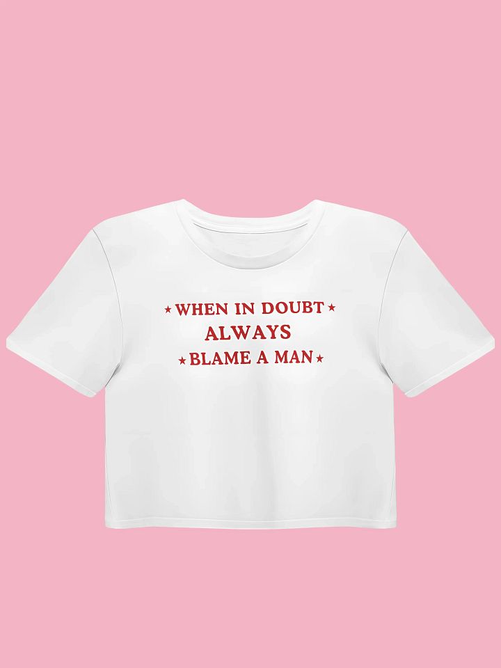 Blame Game Crop Top product image (1)