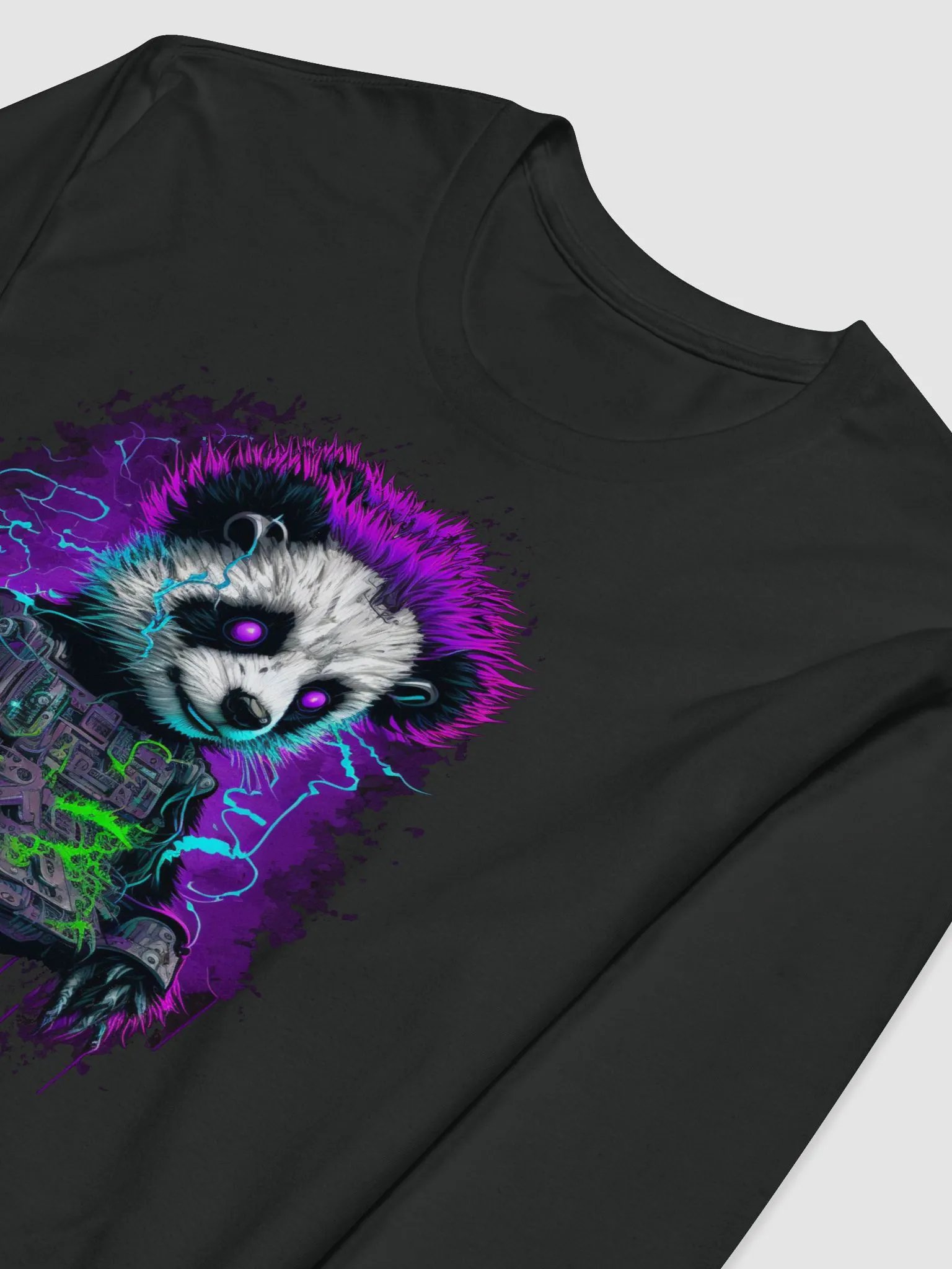 Cyberpunk Panda Long Sleeve product image (3)