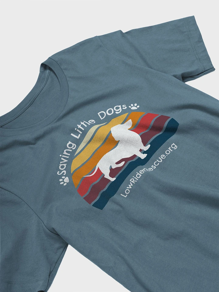 Sunset Rainbow Low Rider Dachshund Rescue T 6 product image (6)
