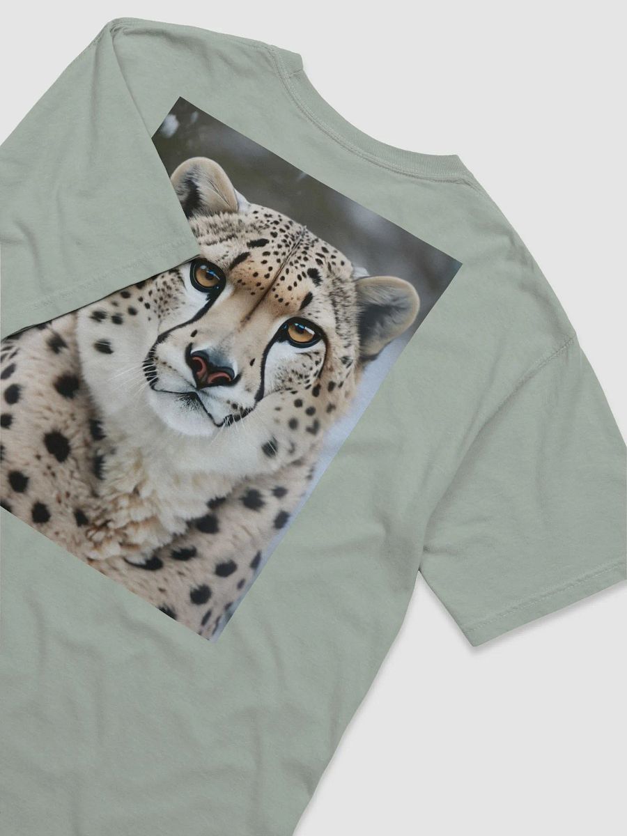 Spot On Style: Captivating Snow Cheetah T-Shirt product image (56)