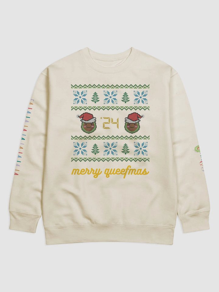 '24 Merry Queefmas Festive Sweatshirt (NSFW) product image (1)